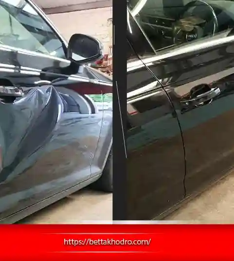 مراحل انجام صافکاری pdr